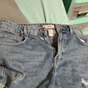 Forever 21 high-waisted women's (ripped-style) shorts